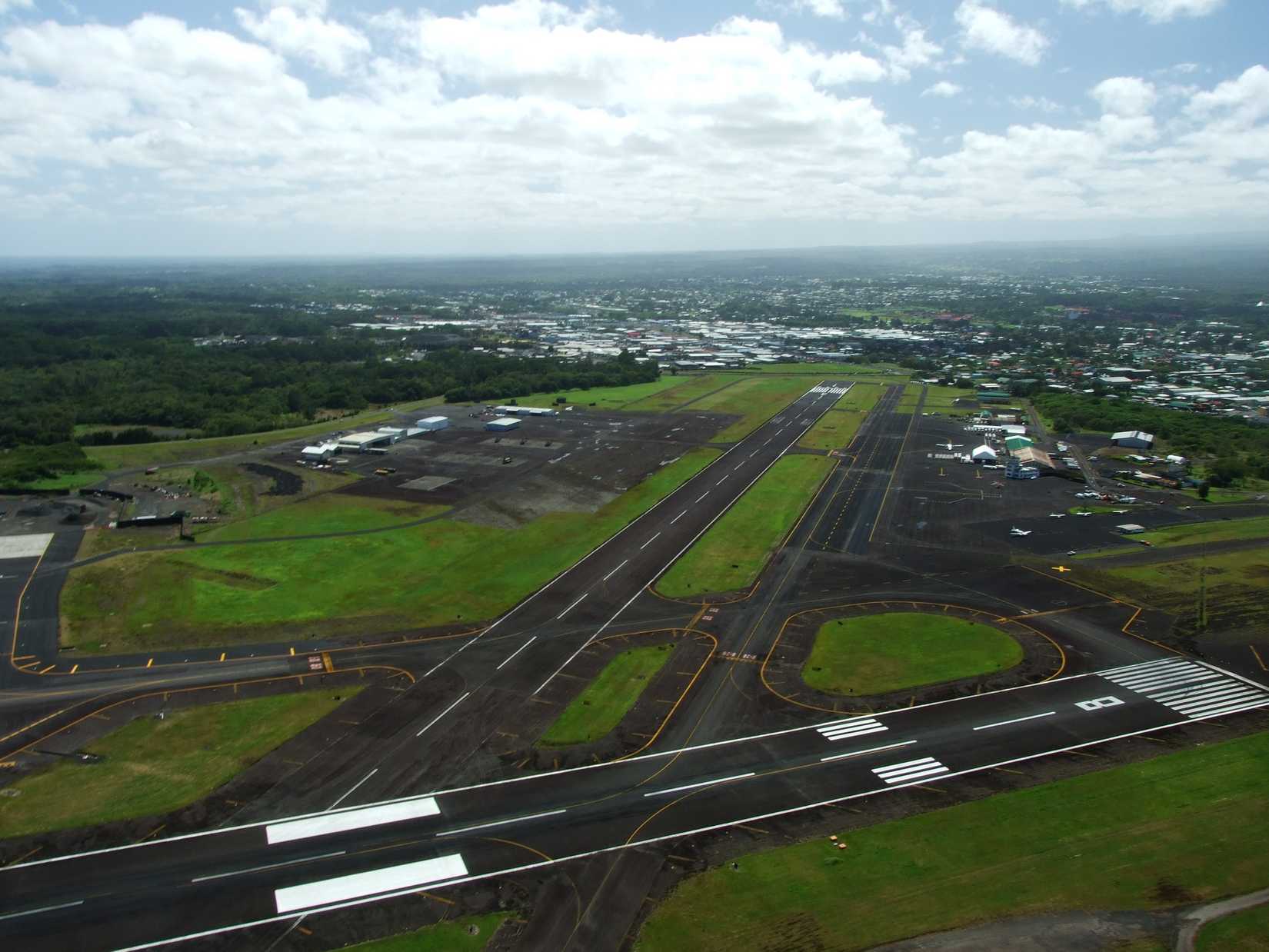 Hilo Airport Aerial View