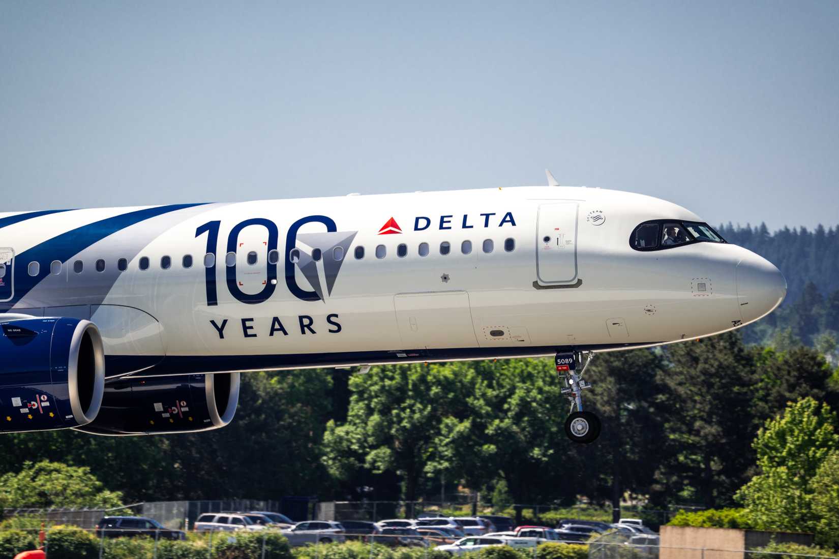 Delta Airbus A321neo 100 year livery