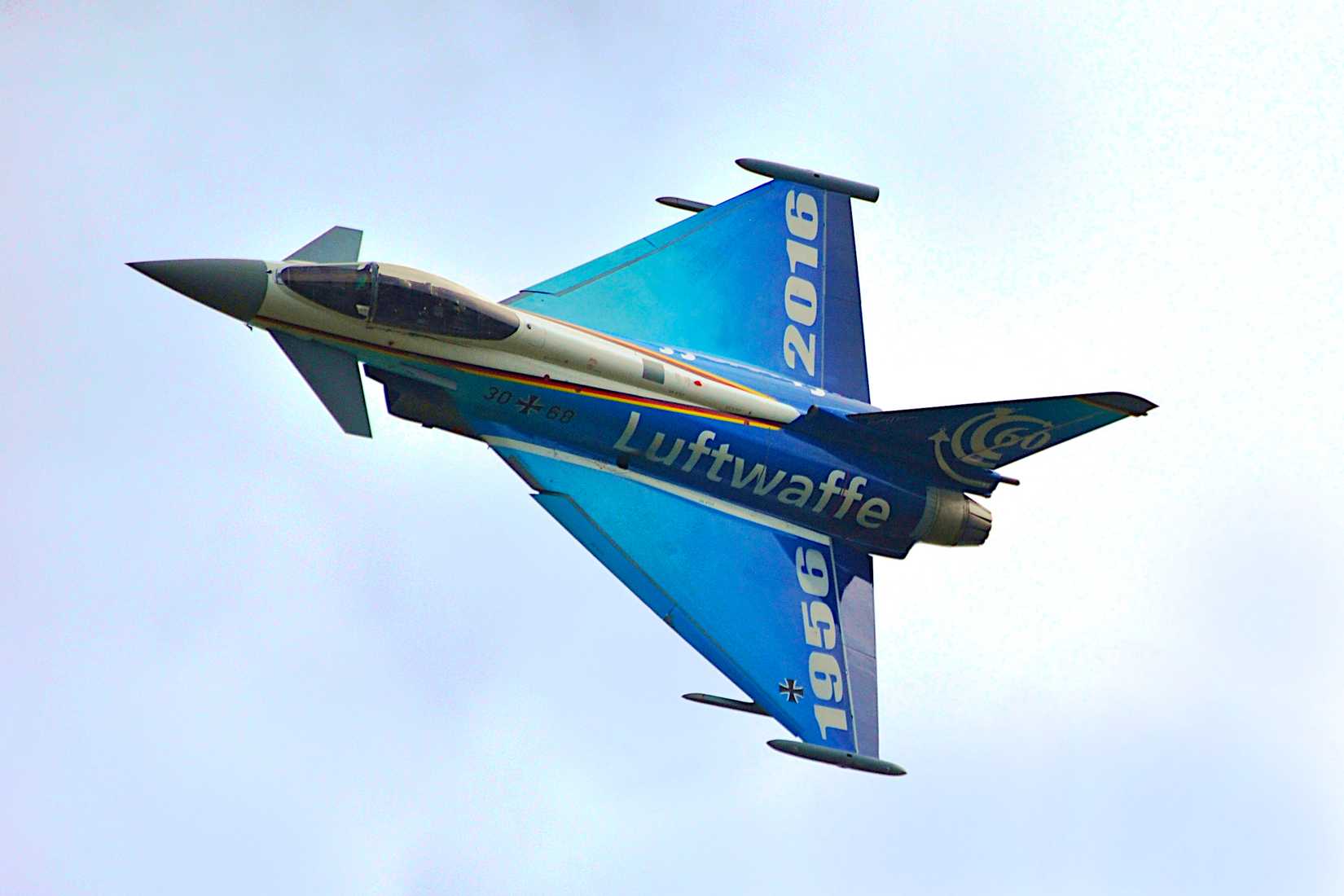 Eurofighter Typhoon of German Air Force at NATO Days 2016, Ostrava, Czech Republic