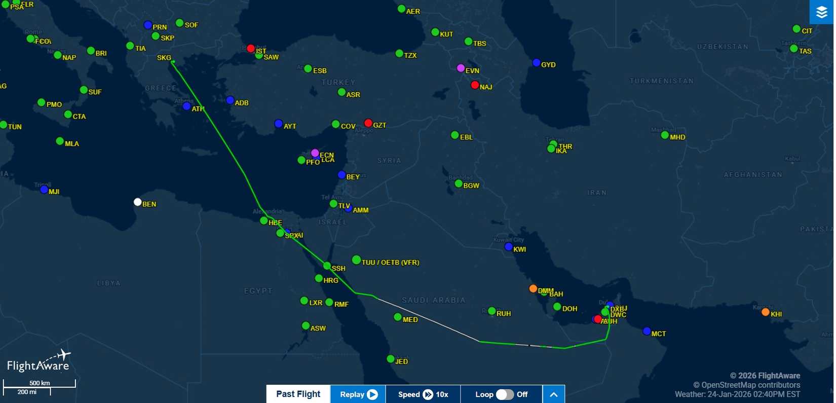 Eurowings Flight 1153 24 January 2026.