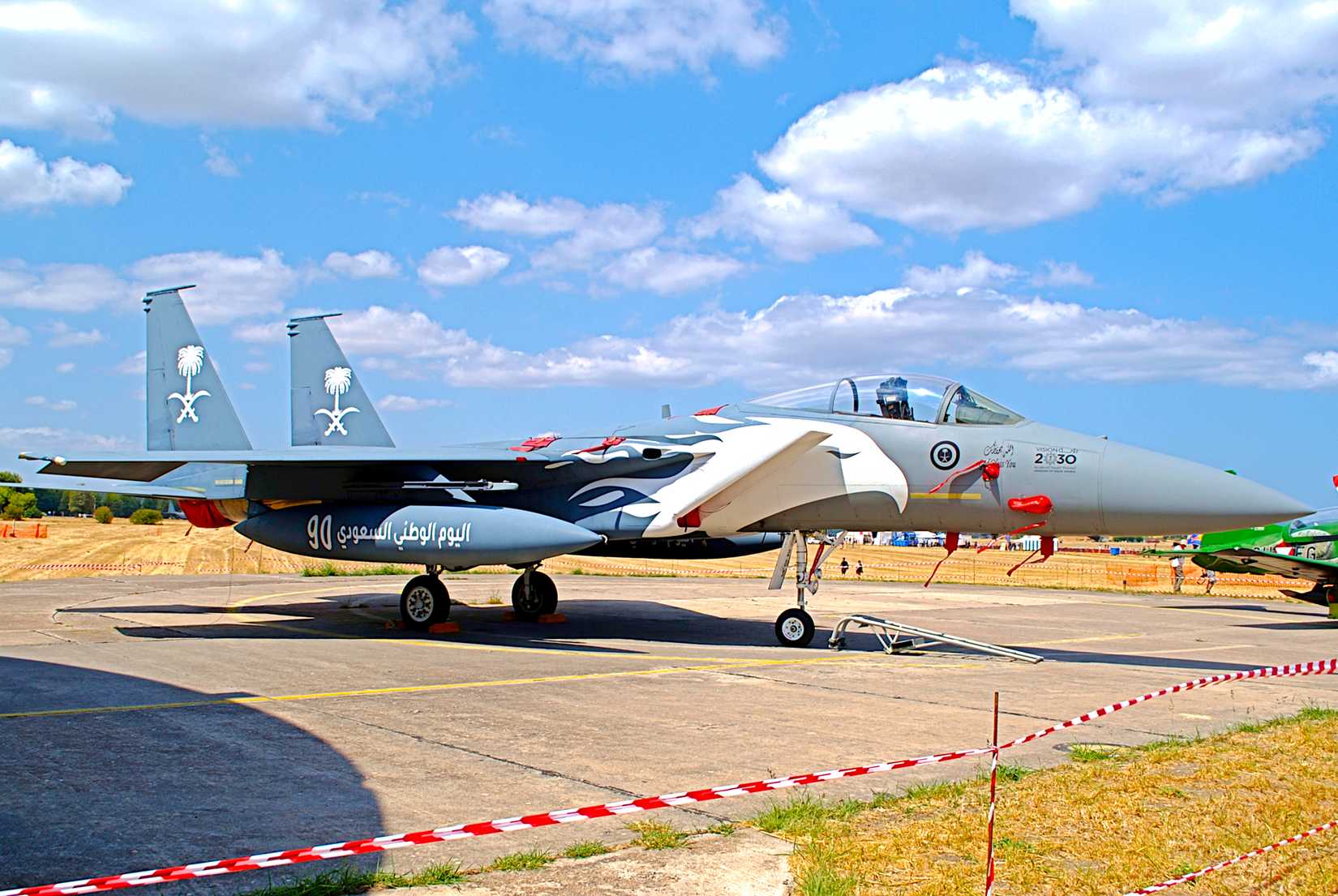 Saudi F-15 at Athens Flying Week, 2021