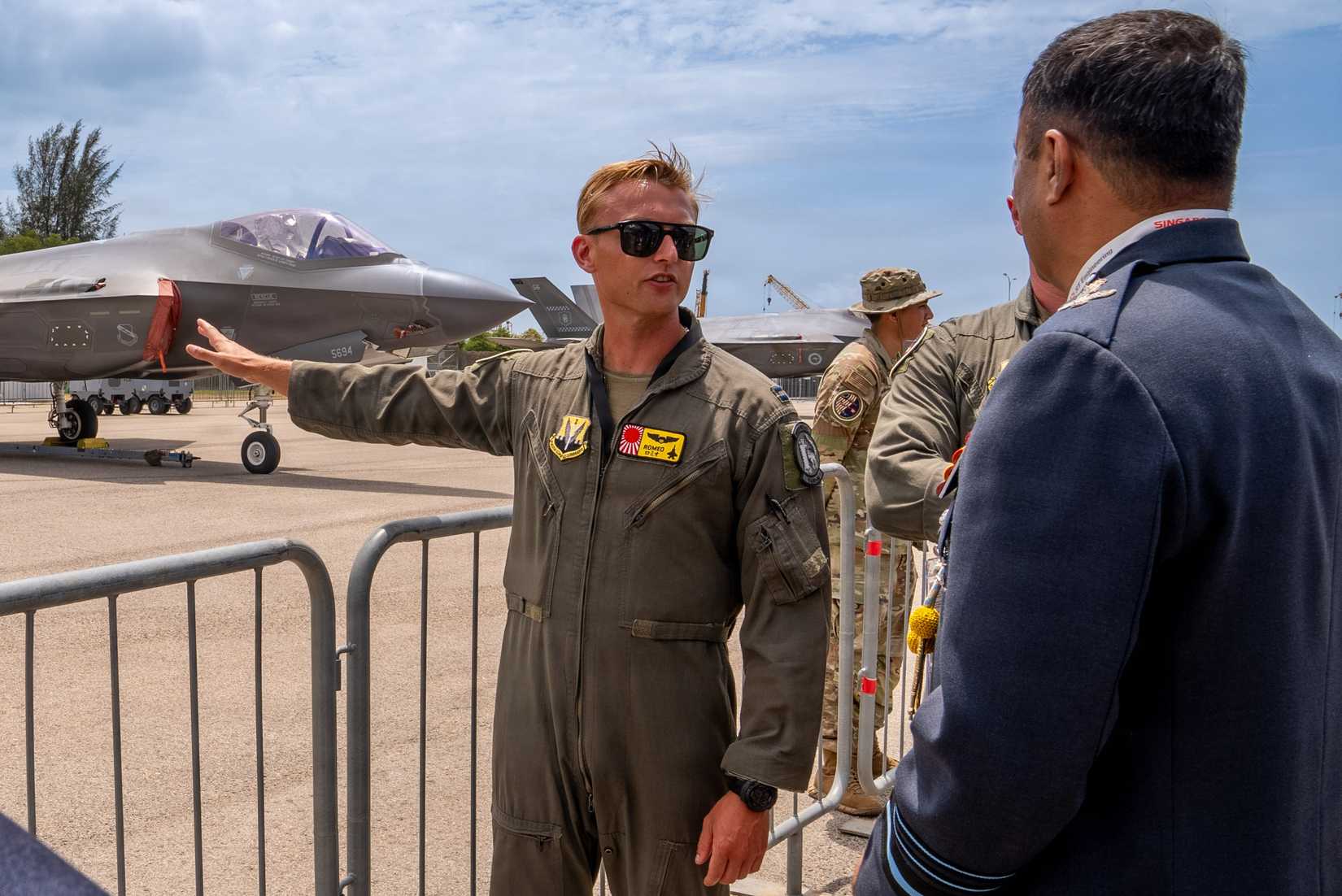 F-35A Lighting II tour in support of the Singapore Airshow, Changi Airbase East, Republic of Singapore, Feb. 4, 2026.