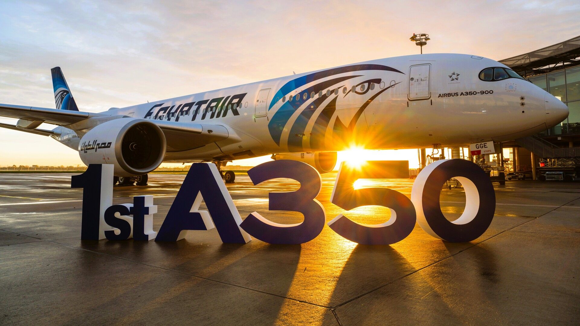 First A350-900 to Egyptair