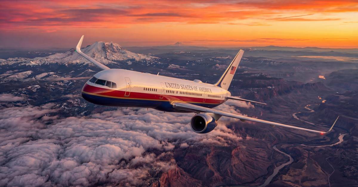 Freshly Painted On A 757: What Do You Think Of The New Air Force