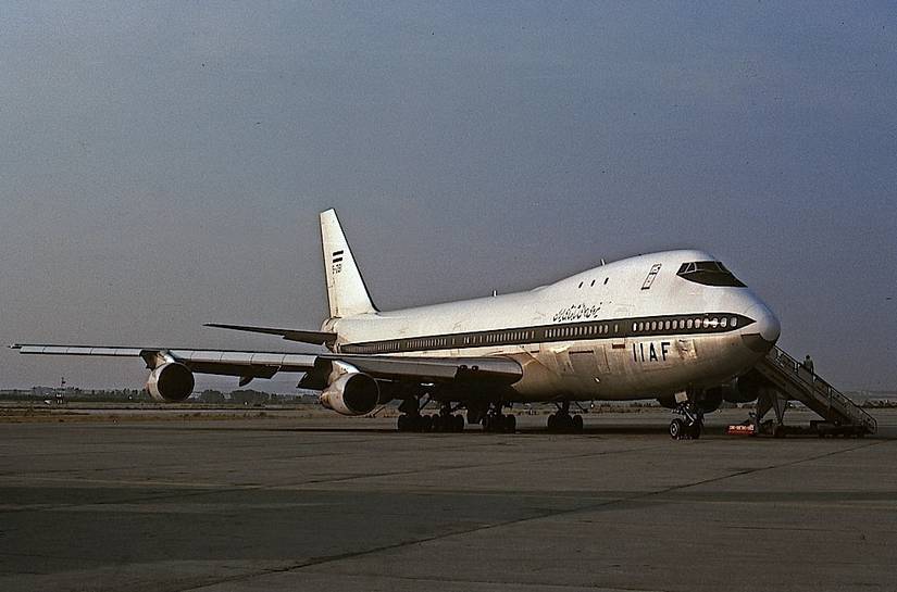 iran airforce 747-100