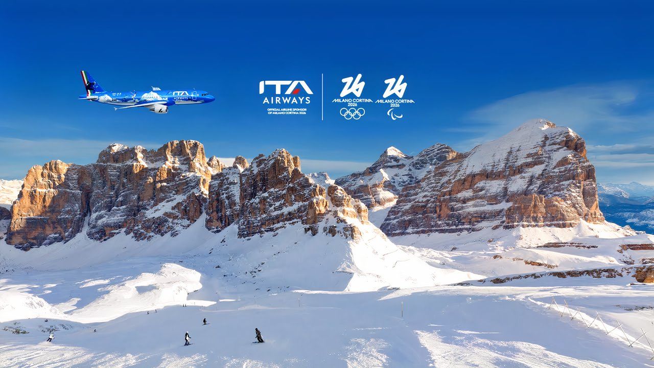 ITA Airways Debuts Stunning Livery For Milano Cortina 2026 Winter