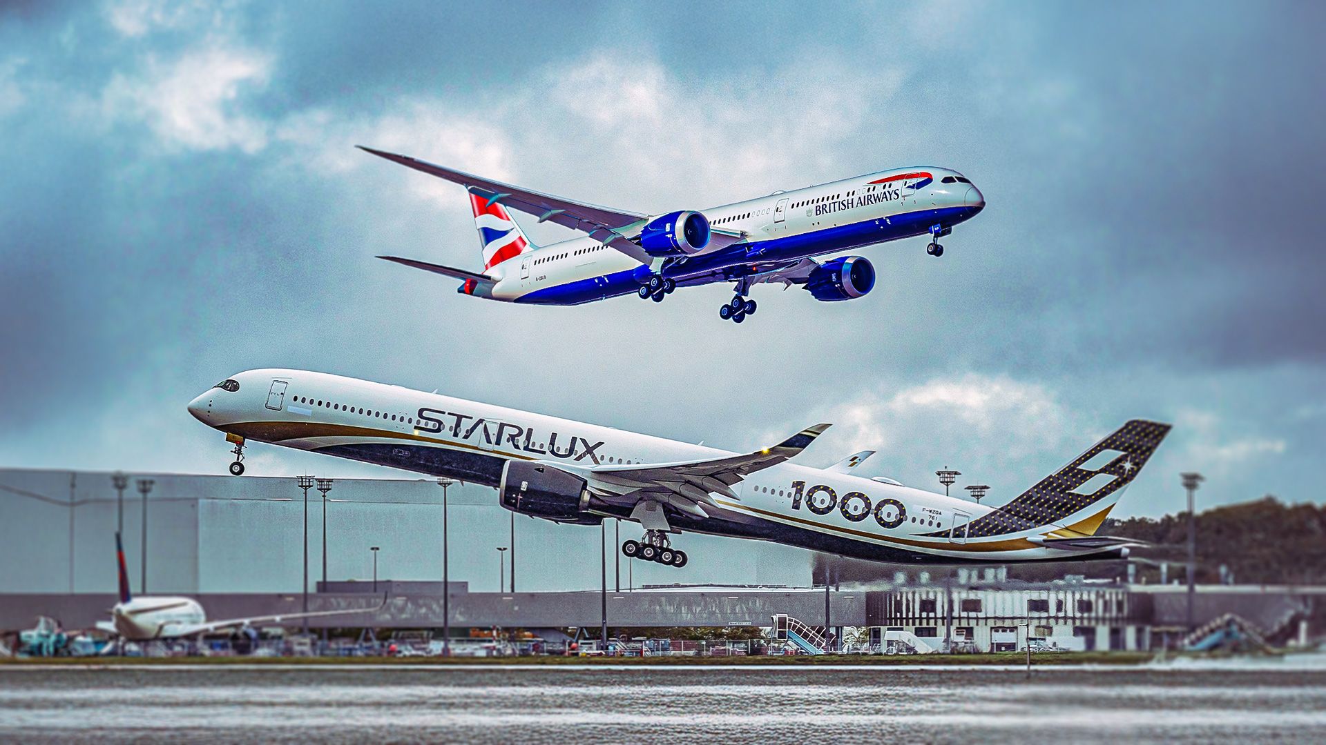 Here’s How Much Longer The Airbus A350-1000 Is Compared To The Boeing 787-10 Dreamliner