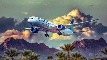 Boeing 787-10 United Airlines Custom Thumbnail