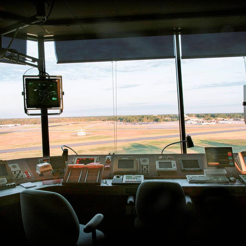 Norfolk International Airport ORF control tower