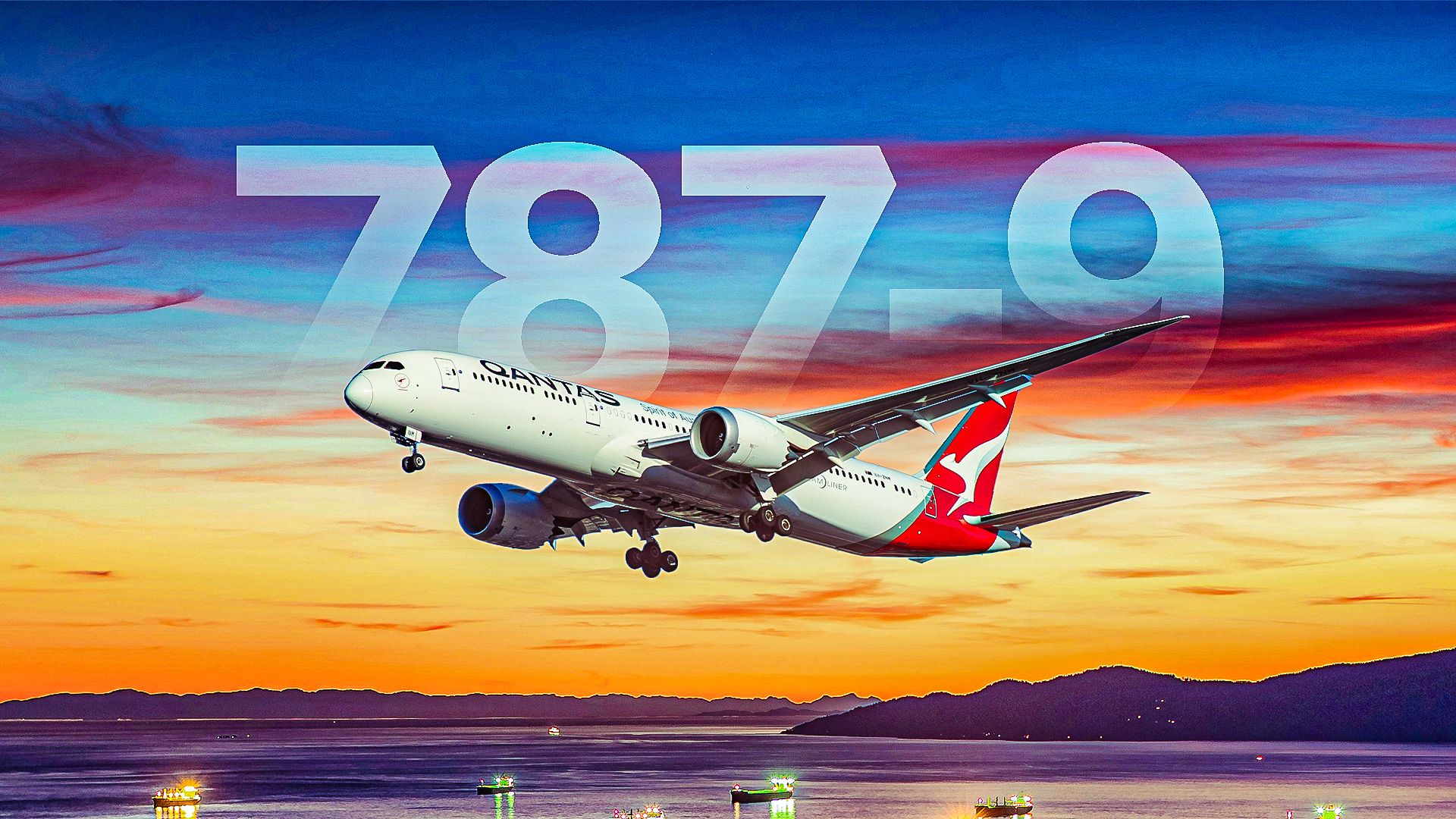 Qantas Boeing 787-9 Custom Thumbnail