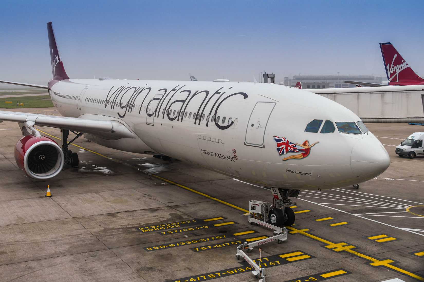 Virgin A330 At Heathrow