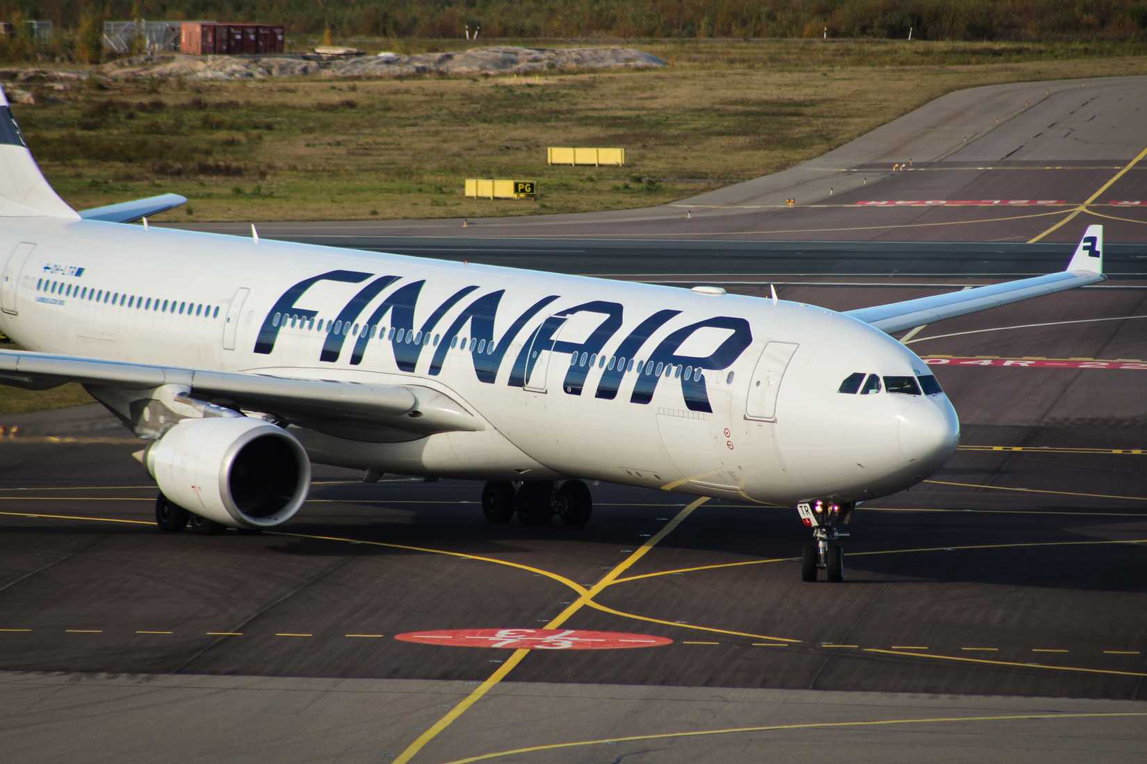 Finnair A330 Taxiing