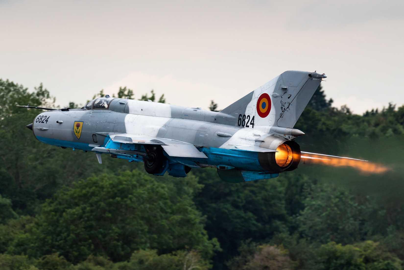 MiG-21 Low Pass Afterburner