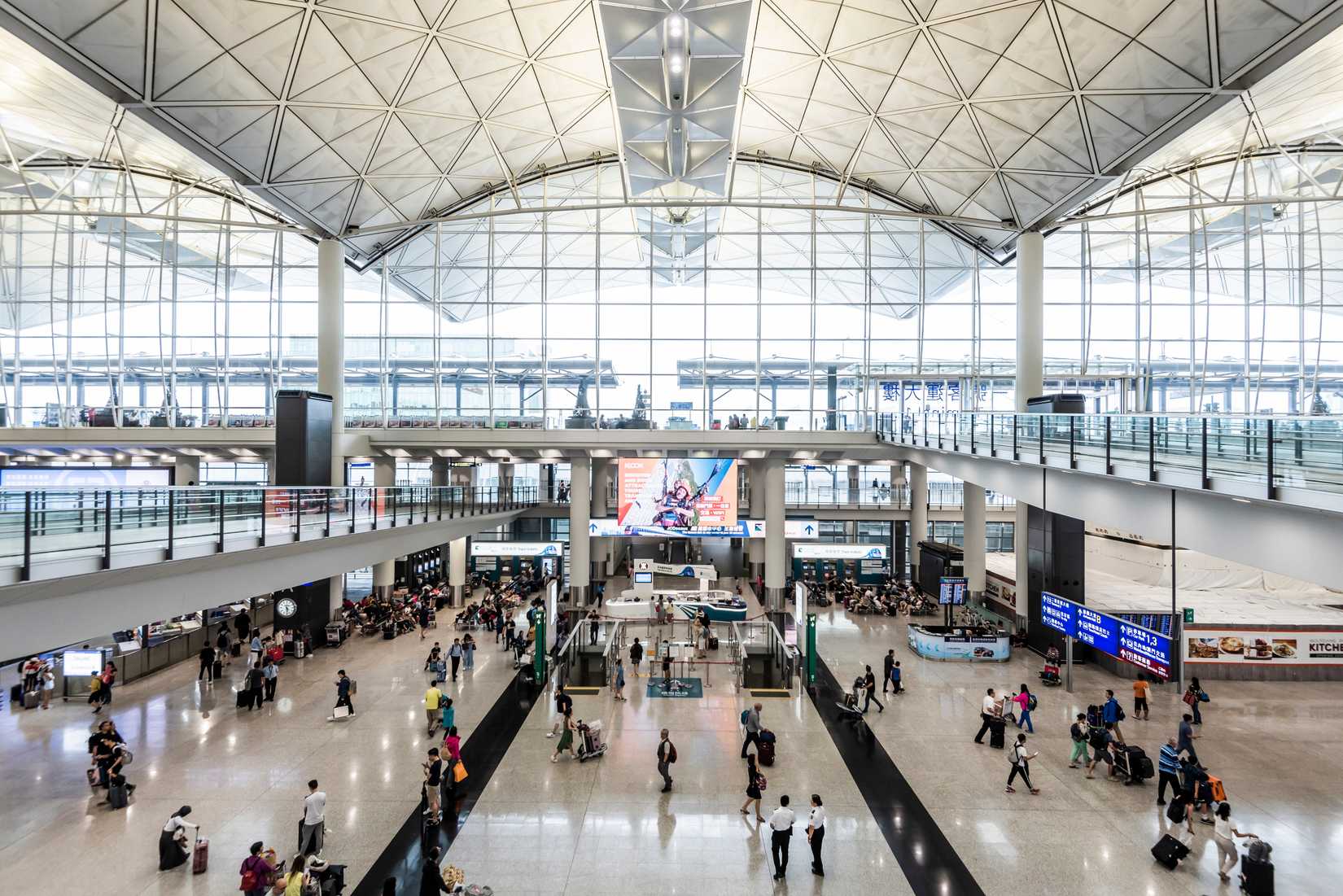 Hong Kong Airport Interior
