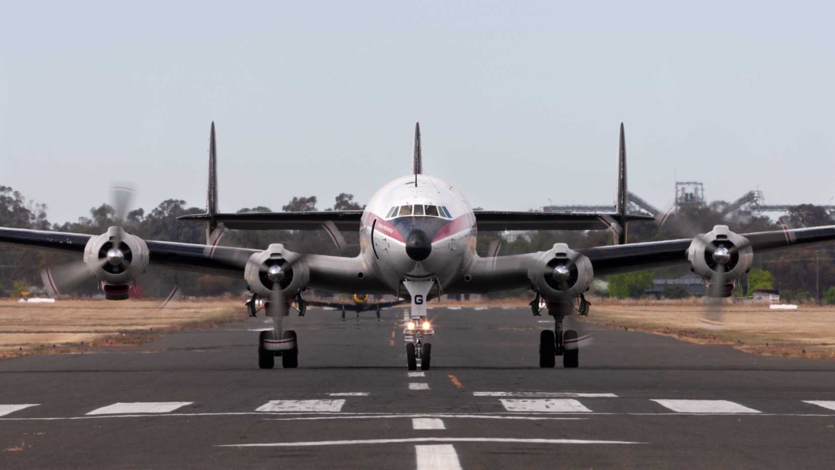 Lockheed Constellation Front View