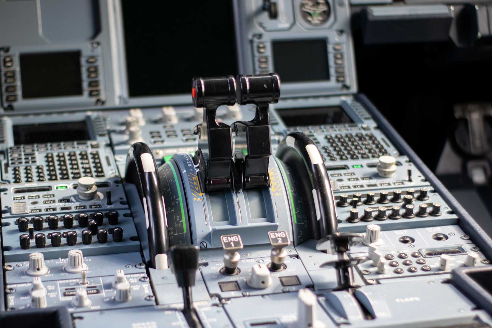 airbus cockpit controls