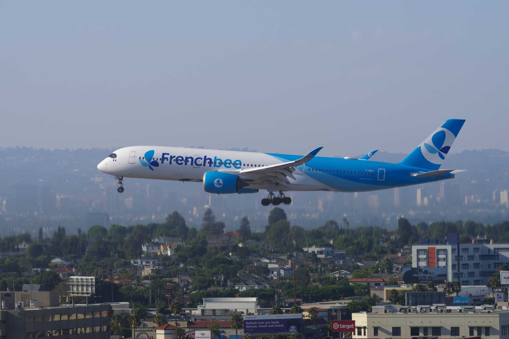 A French Bee Airbus A350-1000 Landing