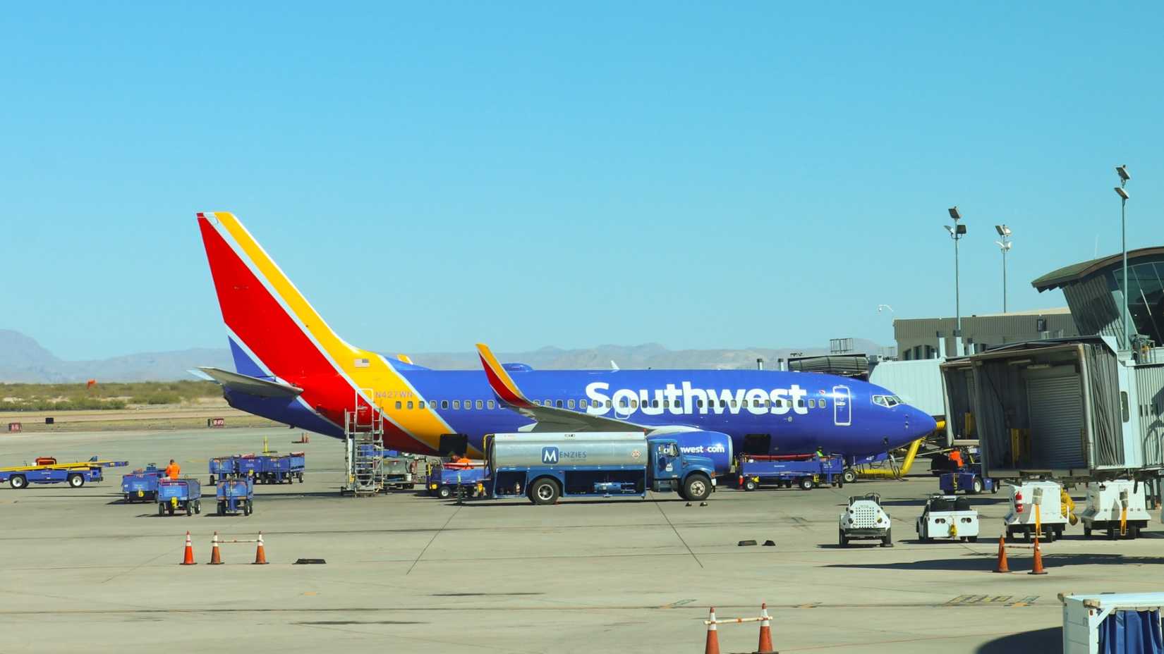 Southwest 737 In El Paso