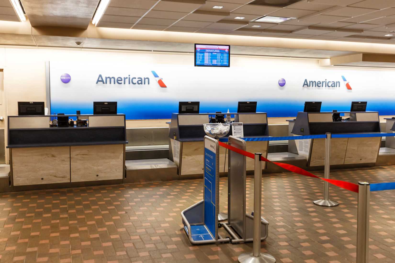  American Airlines check-in