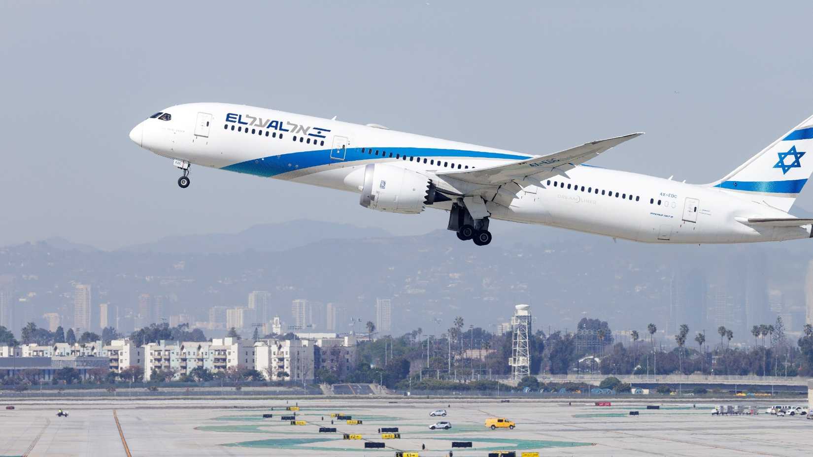 El Al 787 Departing LAX
