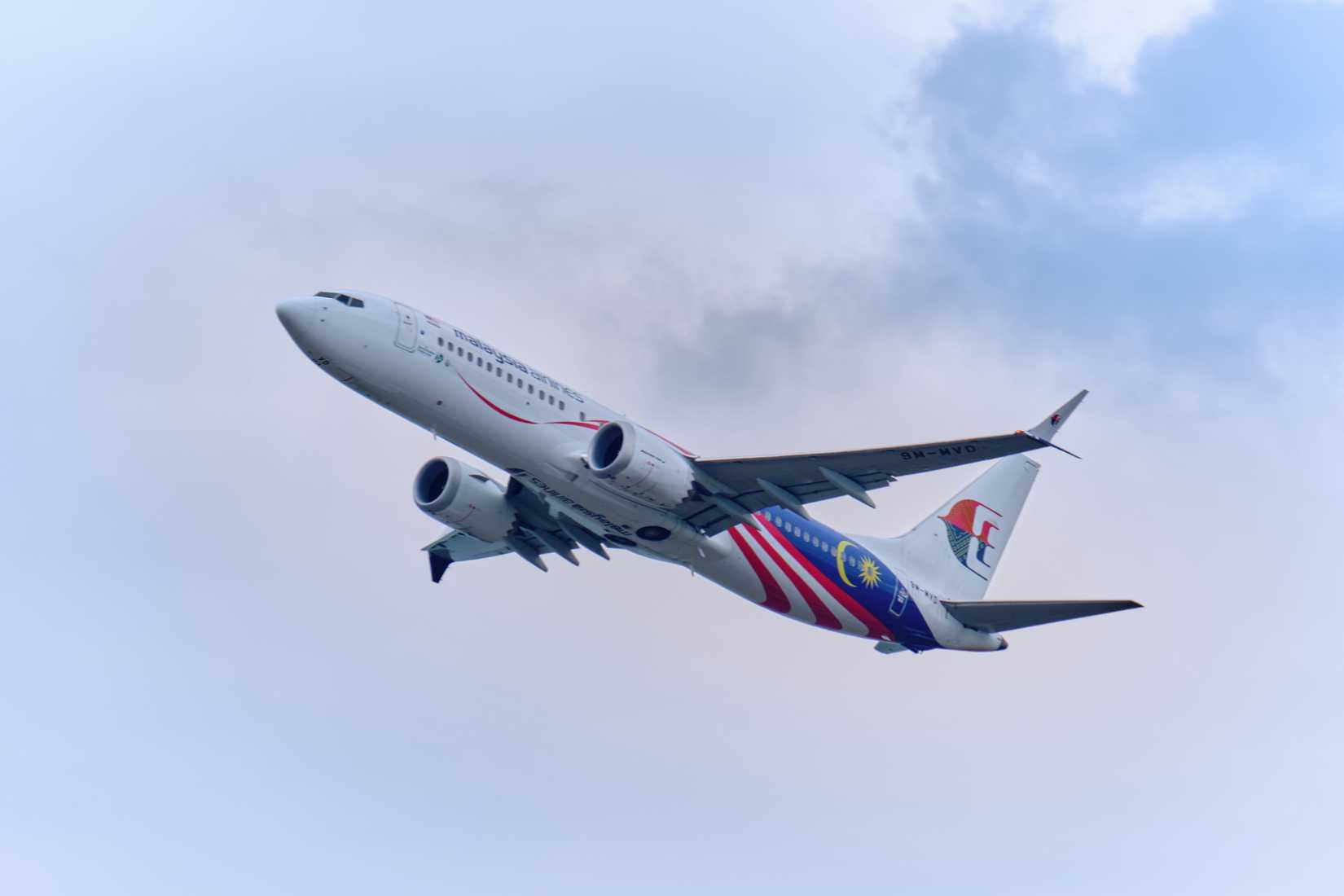 A Malaysia Airlines Boeing 737 MAX 8