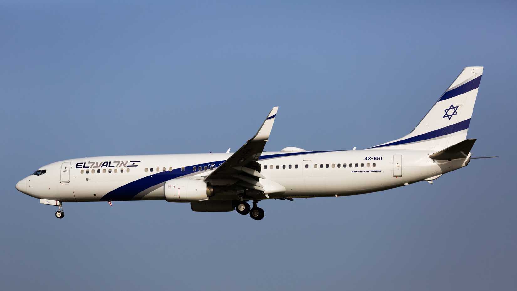 El Al 737 Inflight