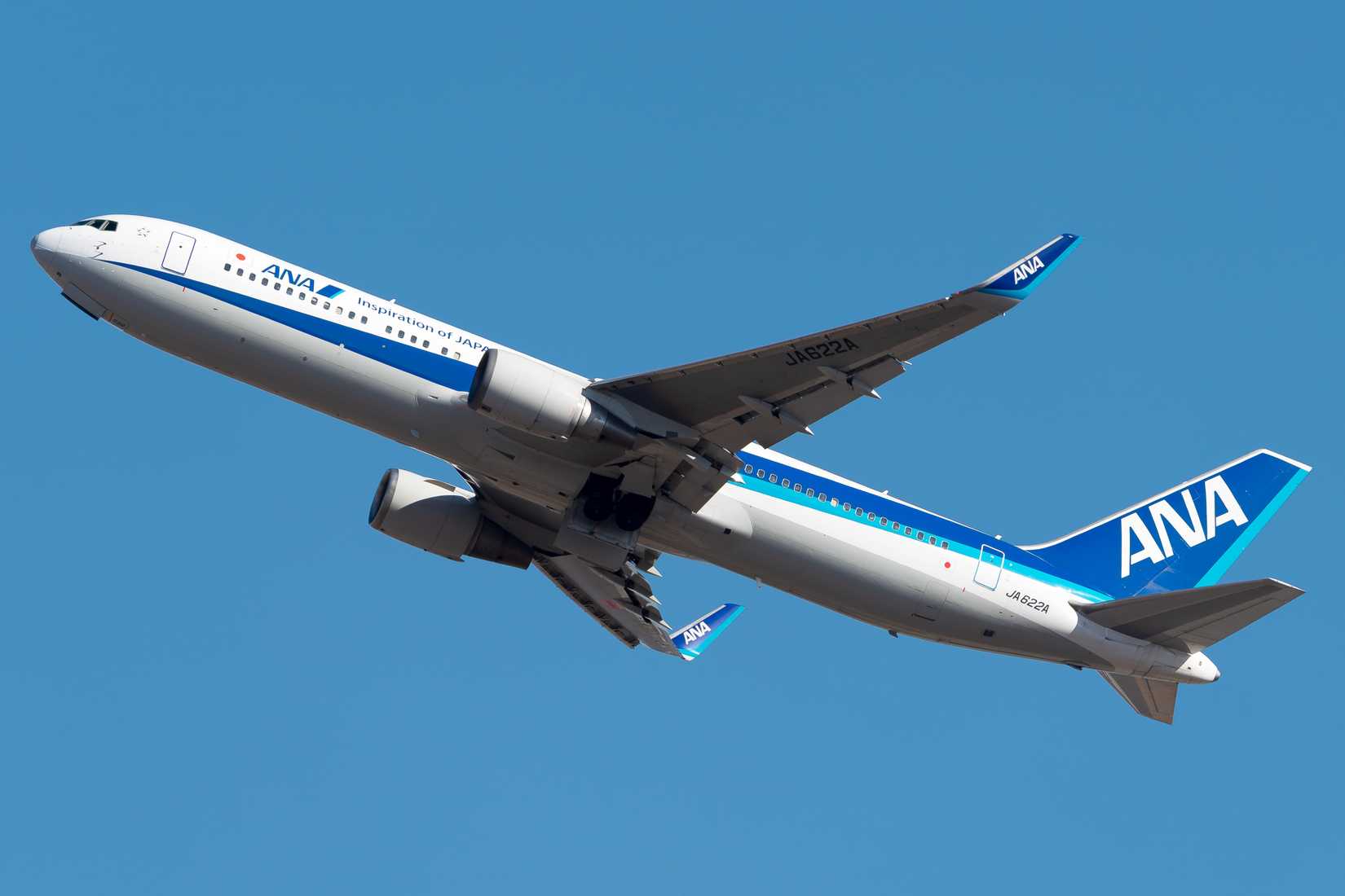 An ANA Boeing 767