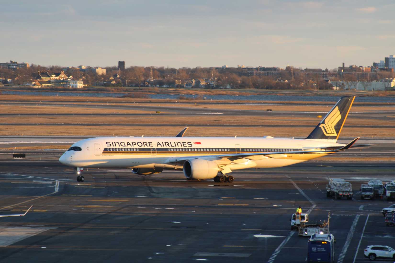Singapore A350 In New York