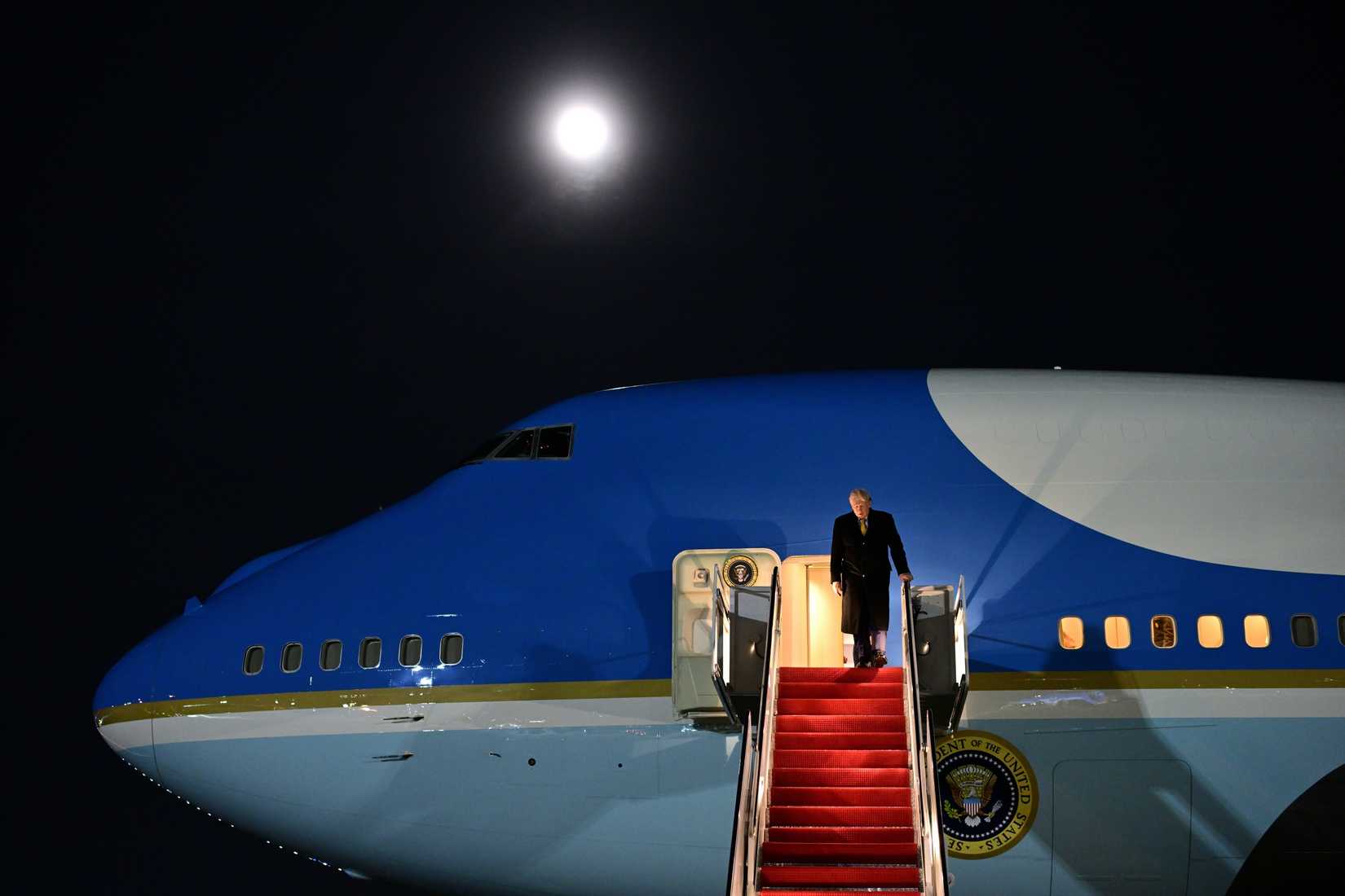 Air Force One at Palm Beach International Airport