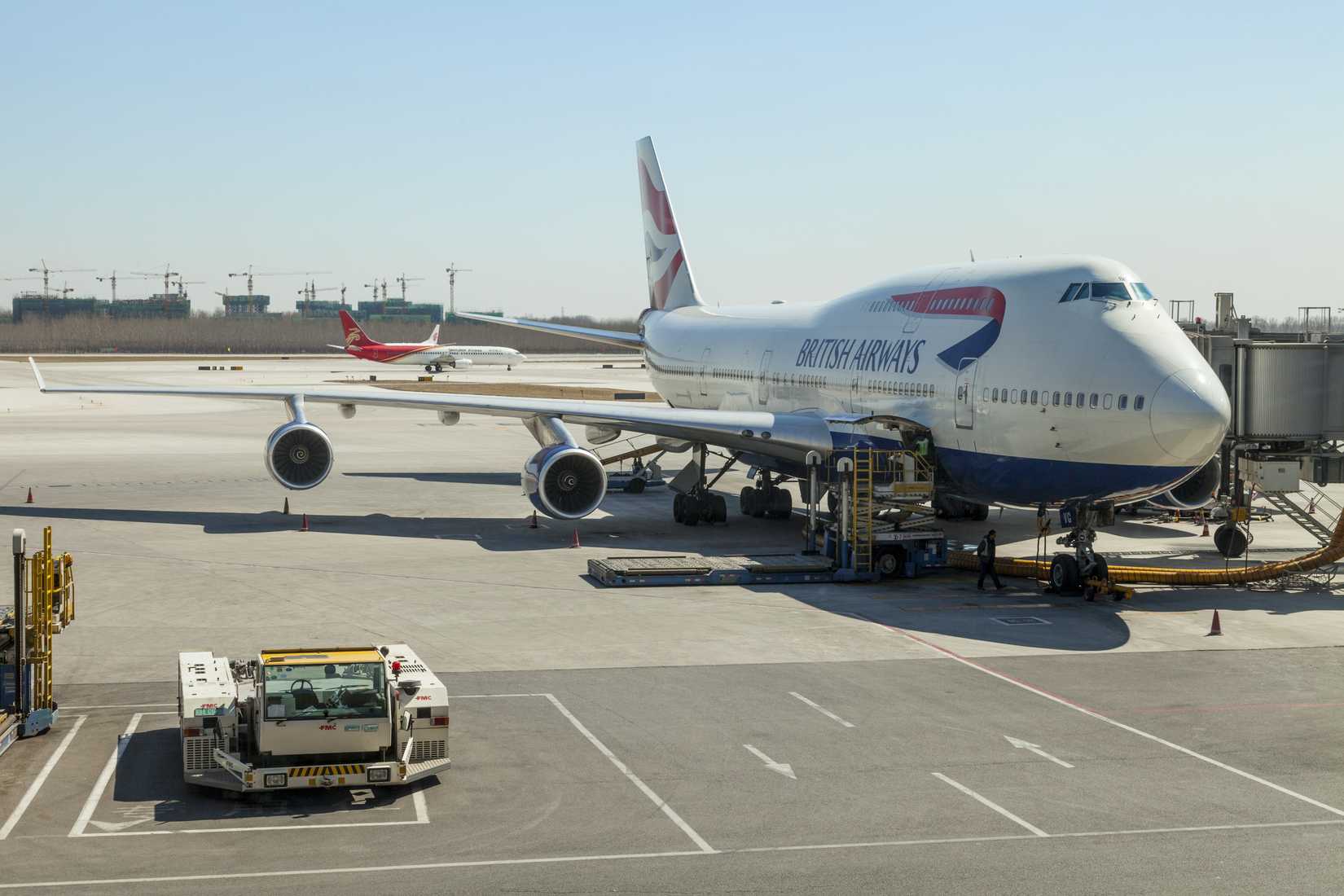 British Airways Boeing 747-400 Parked