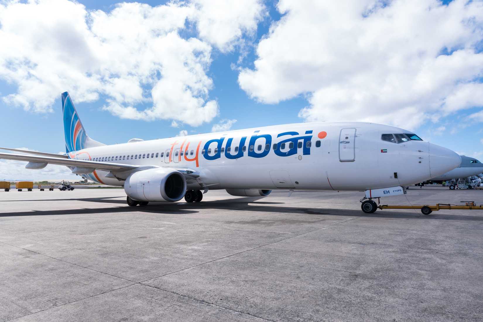 flydubai 737 Parked On Remote Stand