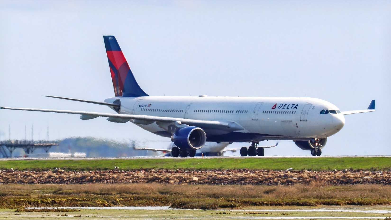 Delta Air Lines Airbus A330-300 taxiing