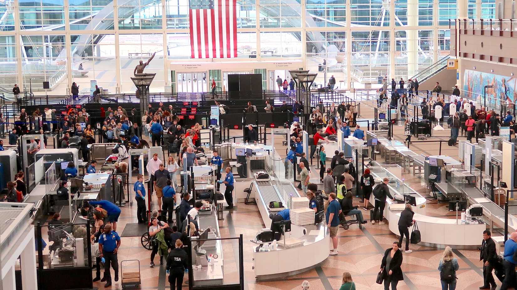 TSA security screening