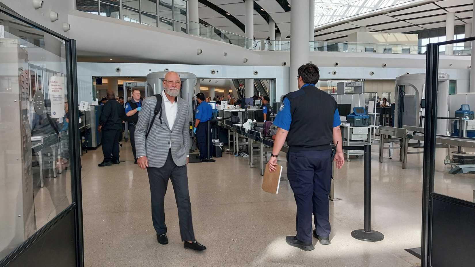 TSA security screening
