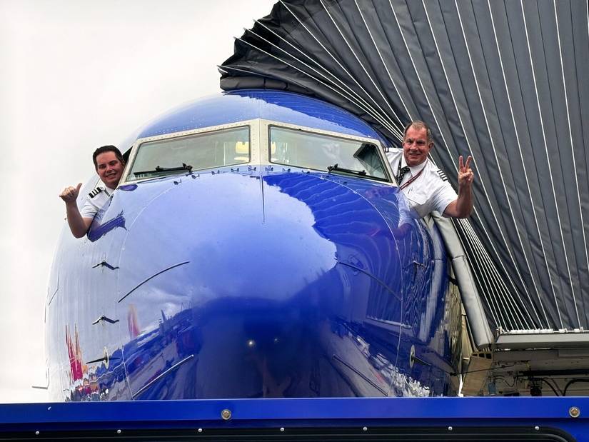 A Father and son - both Southwest Pilots