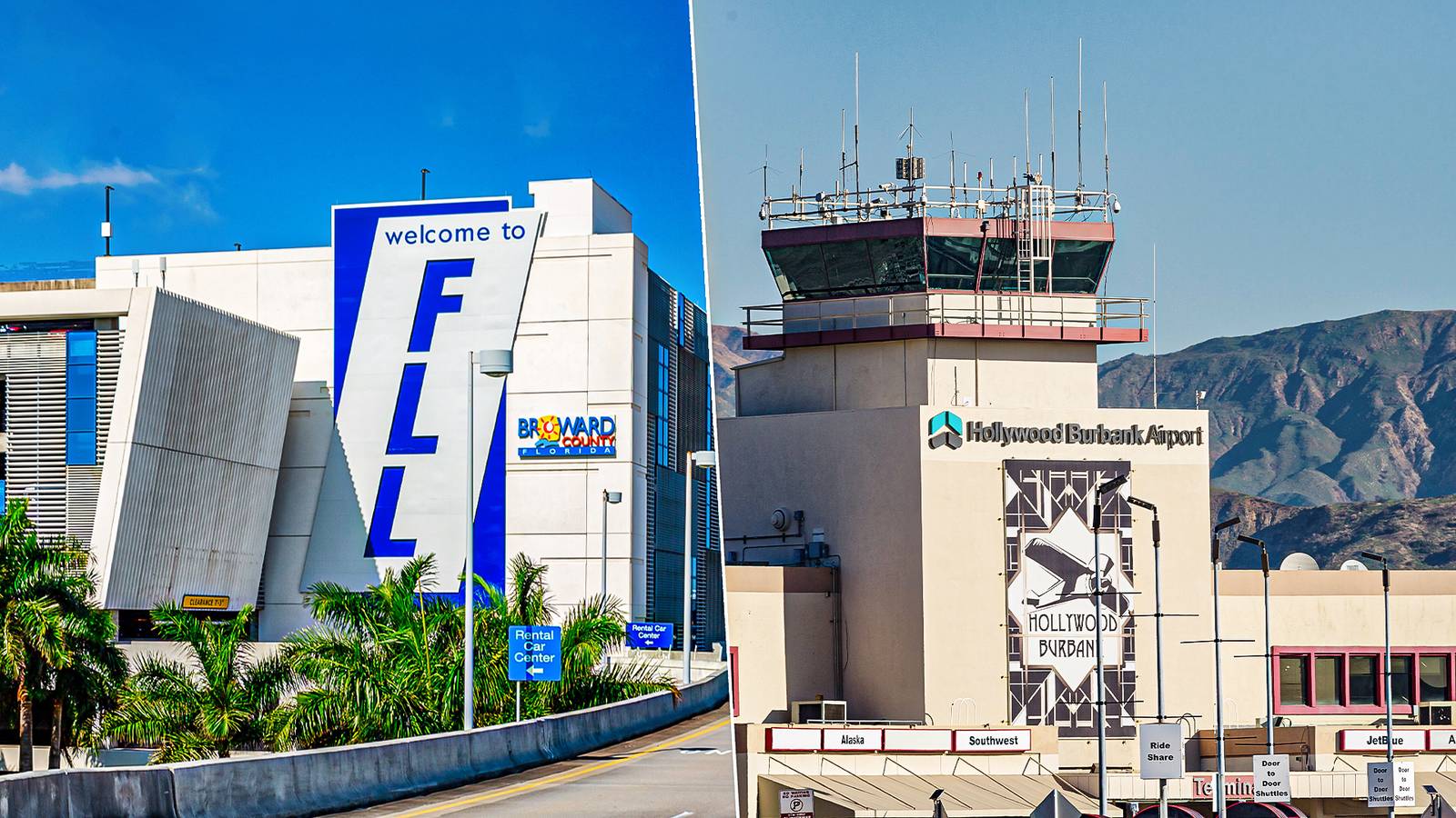 Burbank & Fort Lauderdale: 2 Hollywood Airports, But 2 Very Different Futures