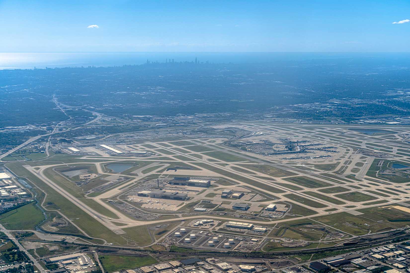 Chicago O'Hare Airport View