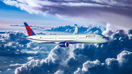 Delta Boeing 787-10 Dreamliner Custom Thumbnail
