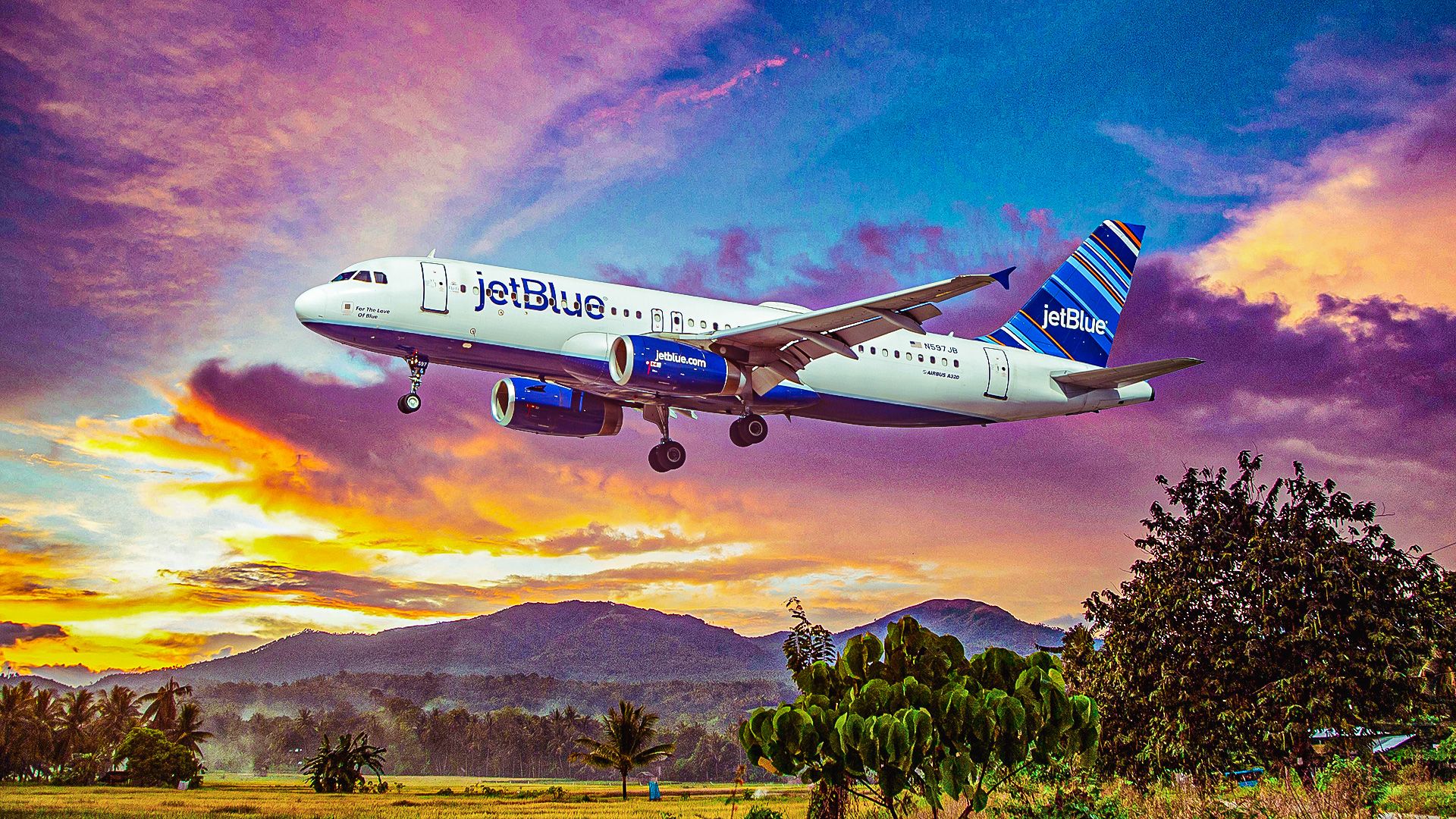JetBlue Airbus A320 Custom Thumbnail