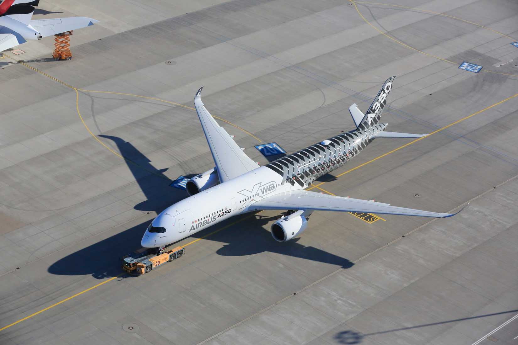 A350 Airbus MSN002 on ground