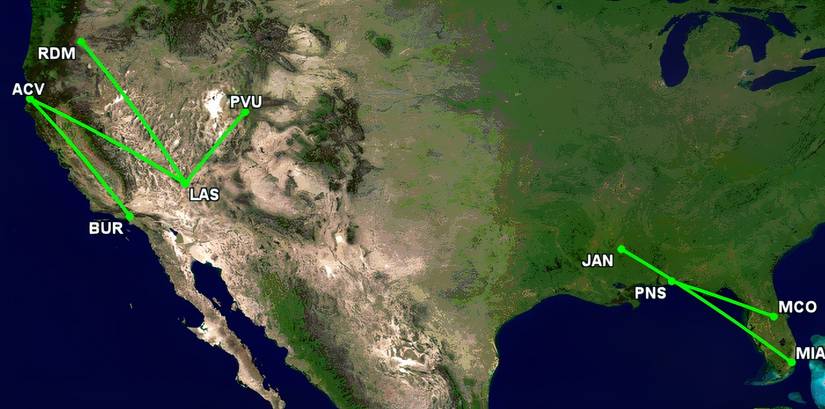 Simple New Routes 14 New Routes In 5 Days: Where Breeze Airways, Frontier & JetBlue Fly Now