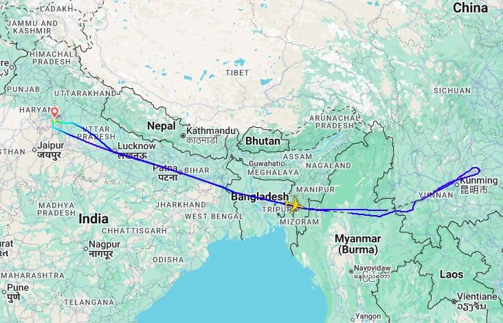 AI DEL YVR diversion DEL