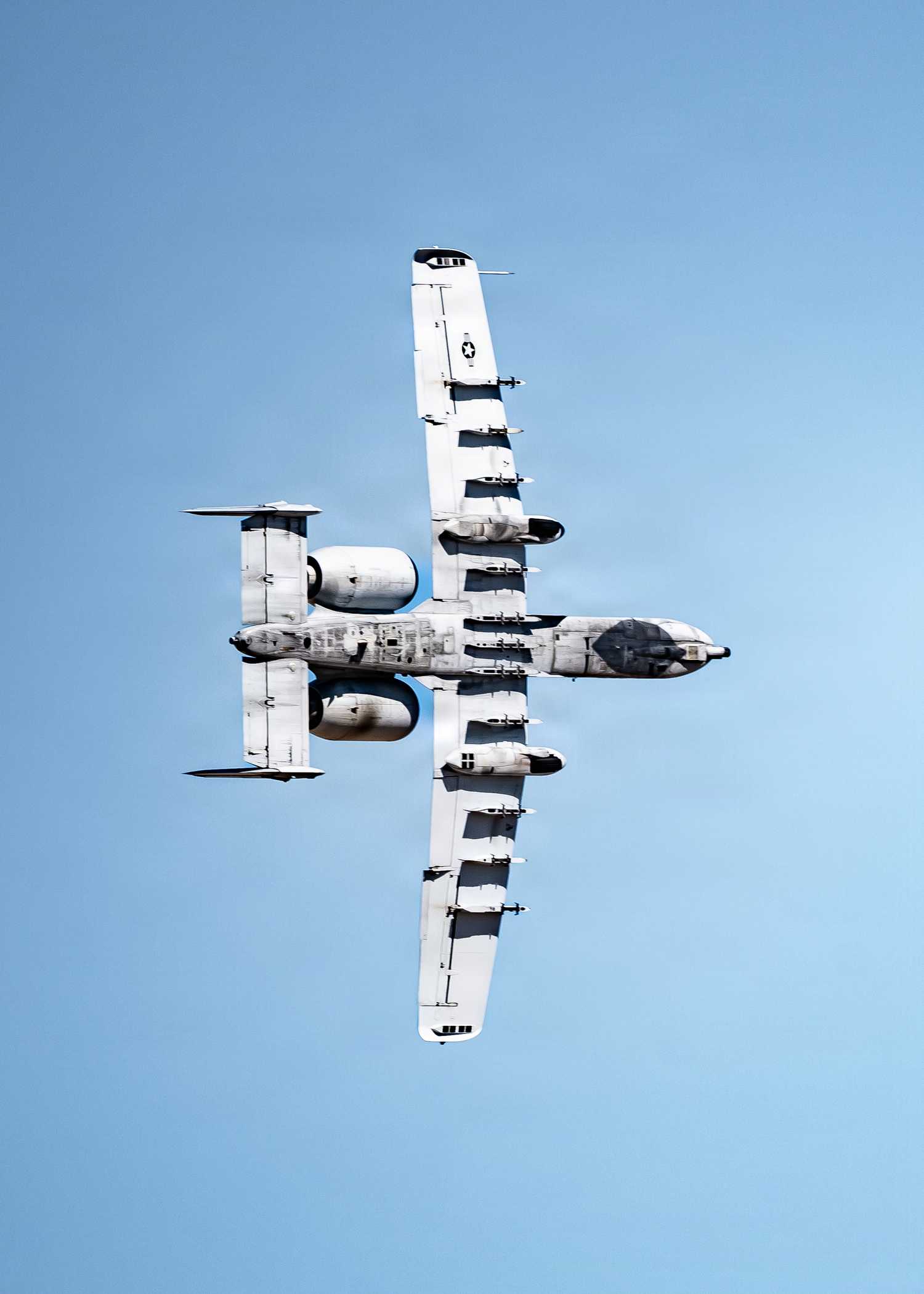 Air Force A-10 Thunderbolt II assigned to Davis-Monthan Air Force Base, flies over the 56th Fighter Wing, March 20, 2026.