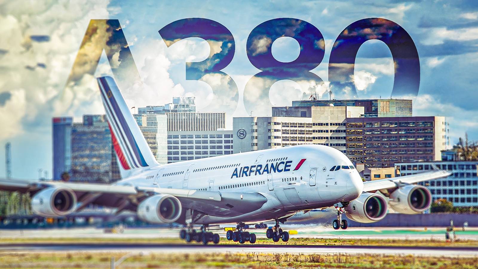 Airbus A380 Air France ���-��� ������������ (�������������� ����'�)