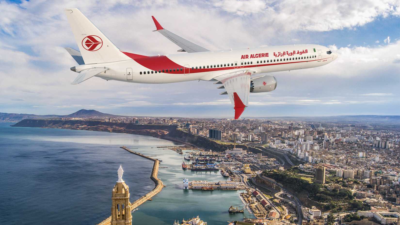 Air Algerie 737 MAX Rendering
