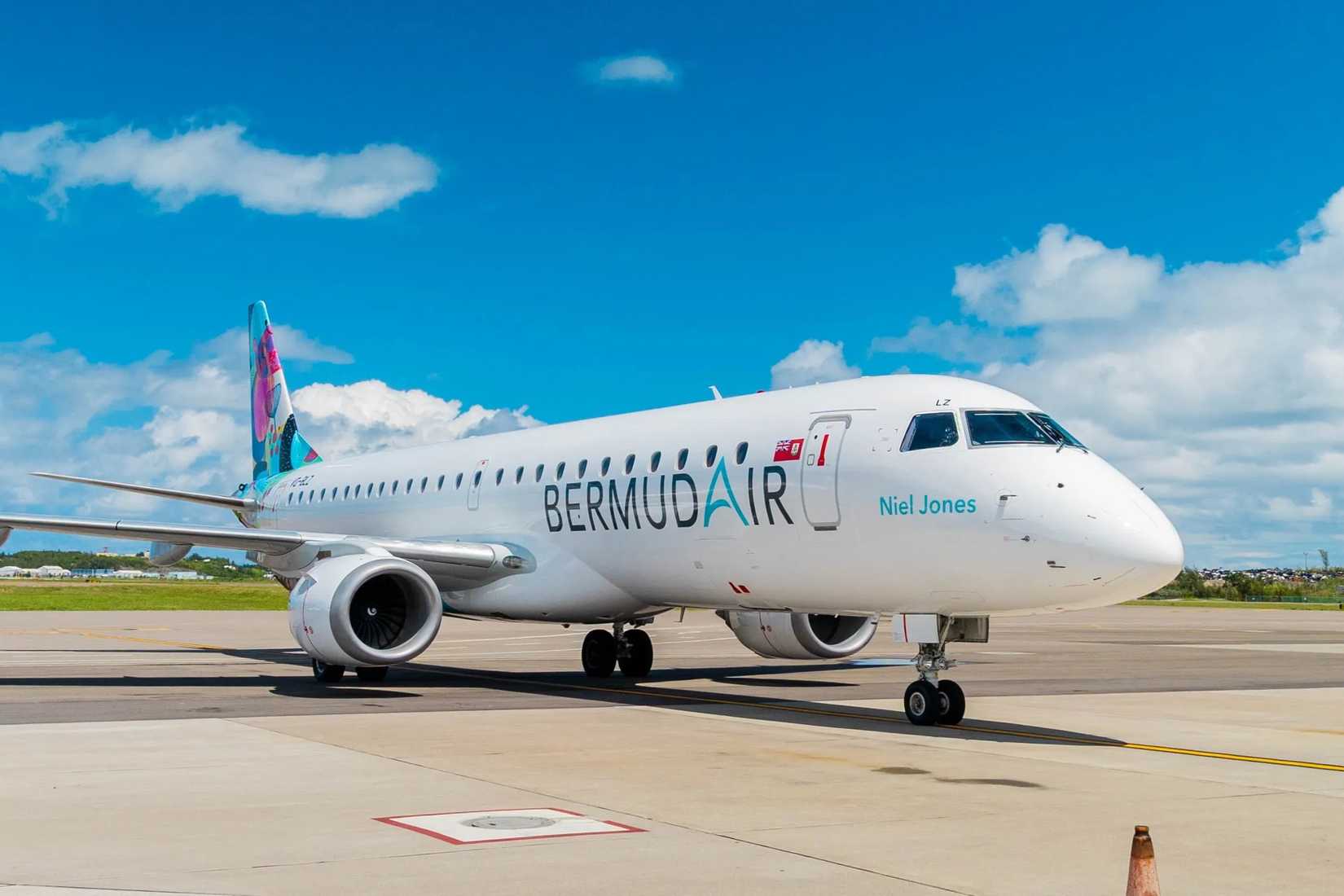 BermudAir E190 parked