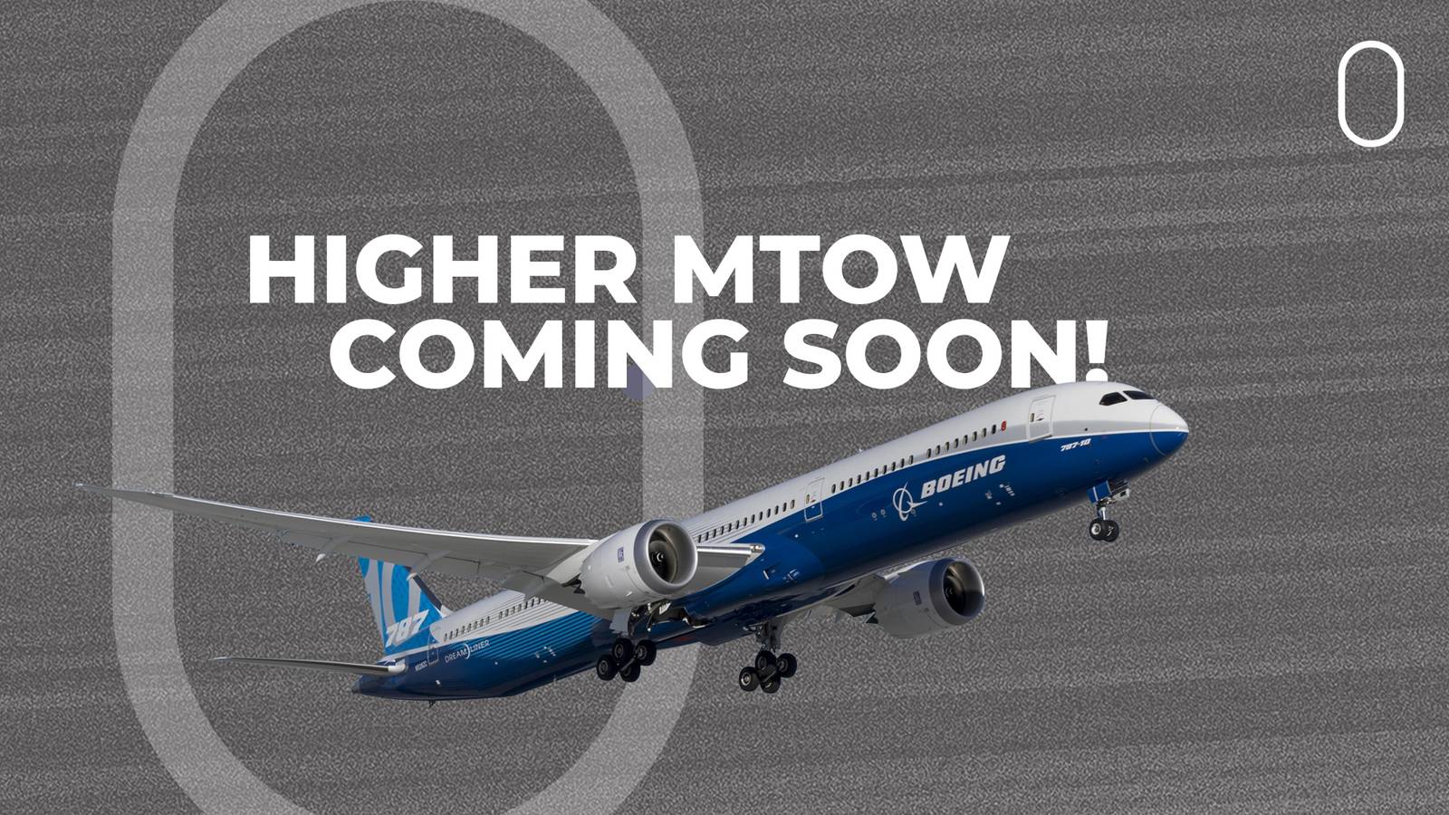 787 Upgrade: Boeing Ups MTOW On Dreamliners