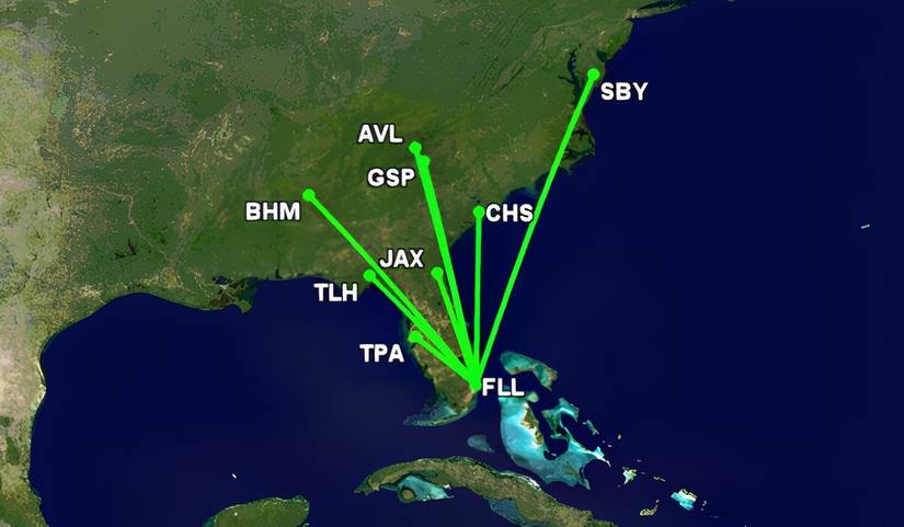 Breeze Airways Unveils 17 New Routes And 2 New Cities: See The Full List