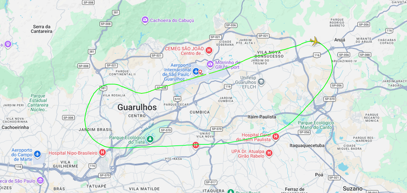 DL104 Sao Paulo Diversion