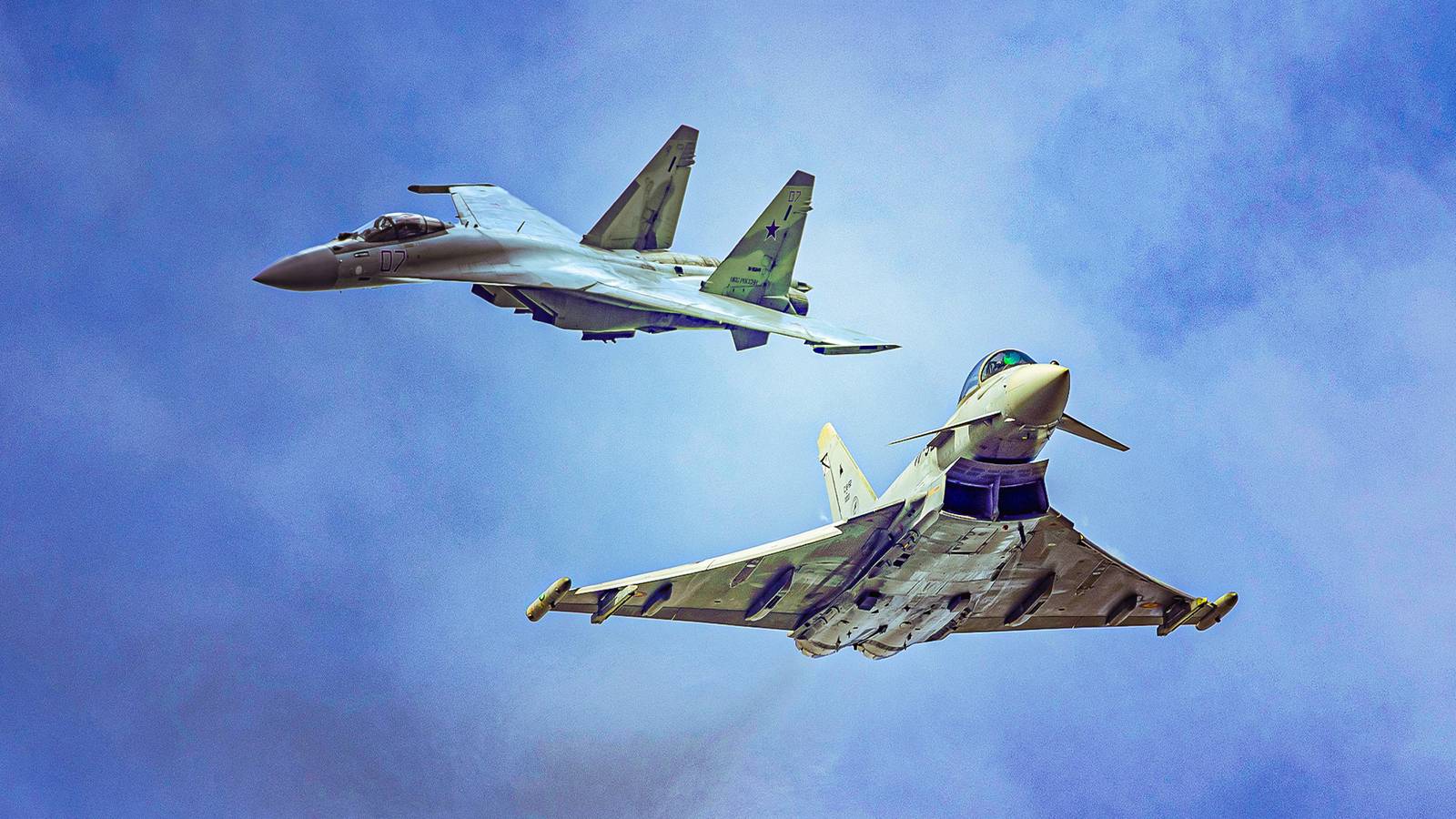 How The Eurofighter Typhoon Stacks Up Against The Sukhoi Su-35 In 2026